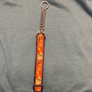 Colorful martingale Dog Collar size large